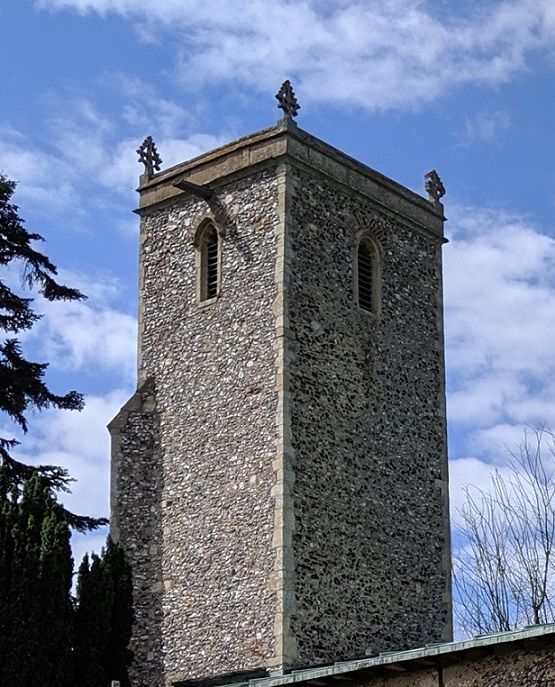 square church tower