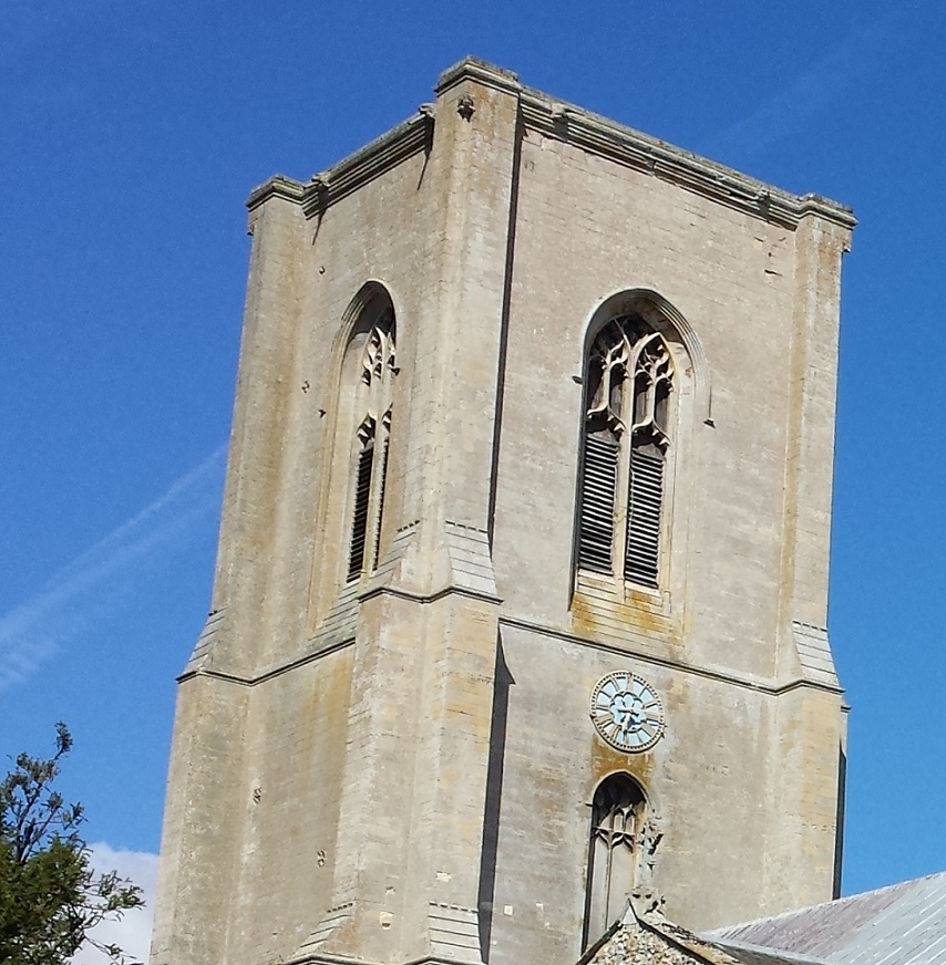 square church tower